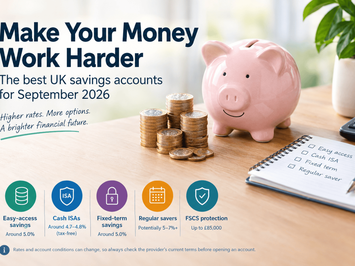 Where to Find the Best Savings Rates in the UK Right&nbsp;Now